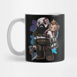 Kratos and Atreus Mug